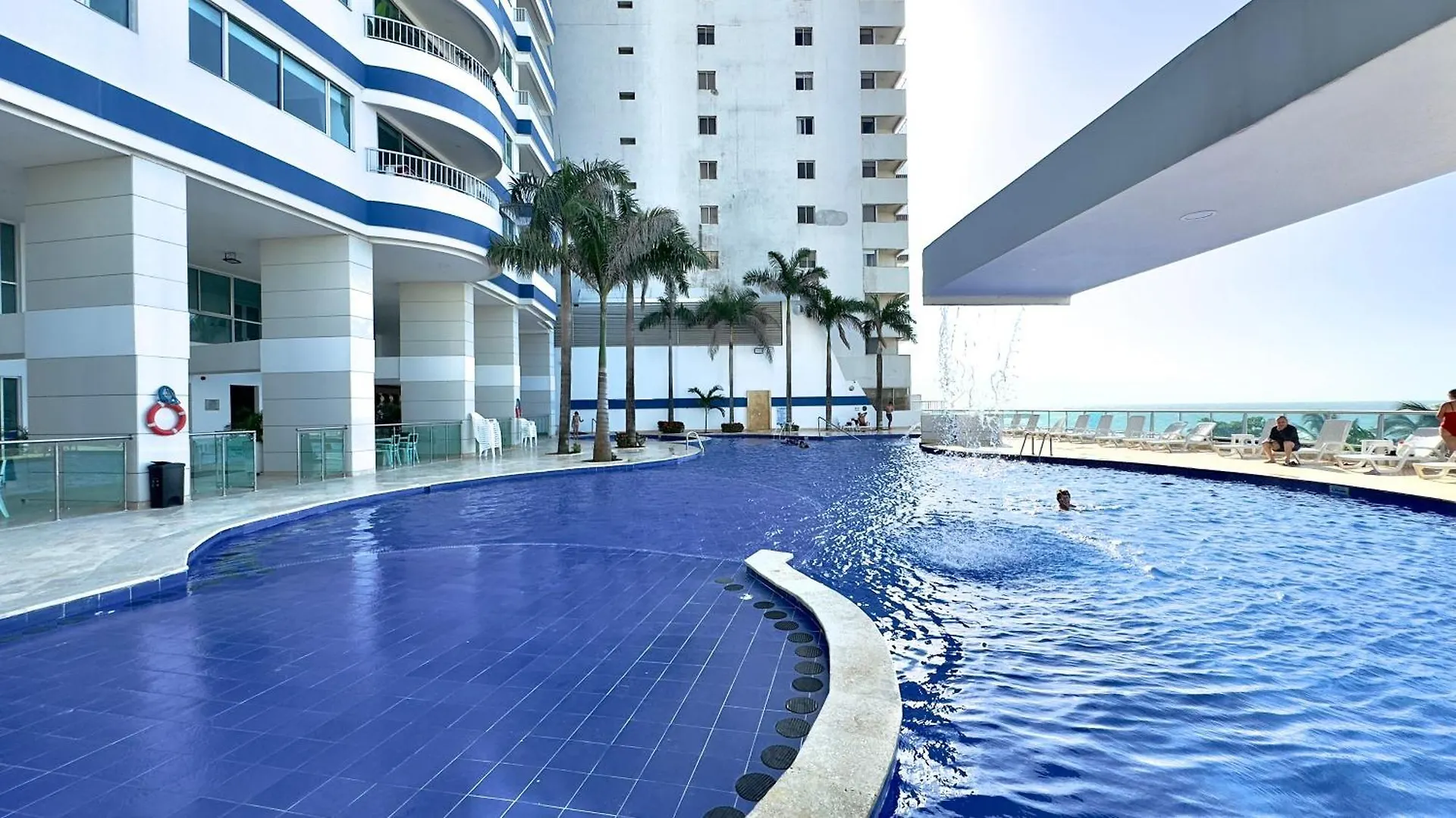 Bocagrande Summer Beach - Primera Linea De Mar Cartagena Apartman
