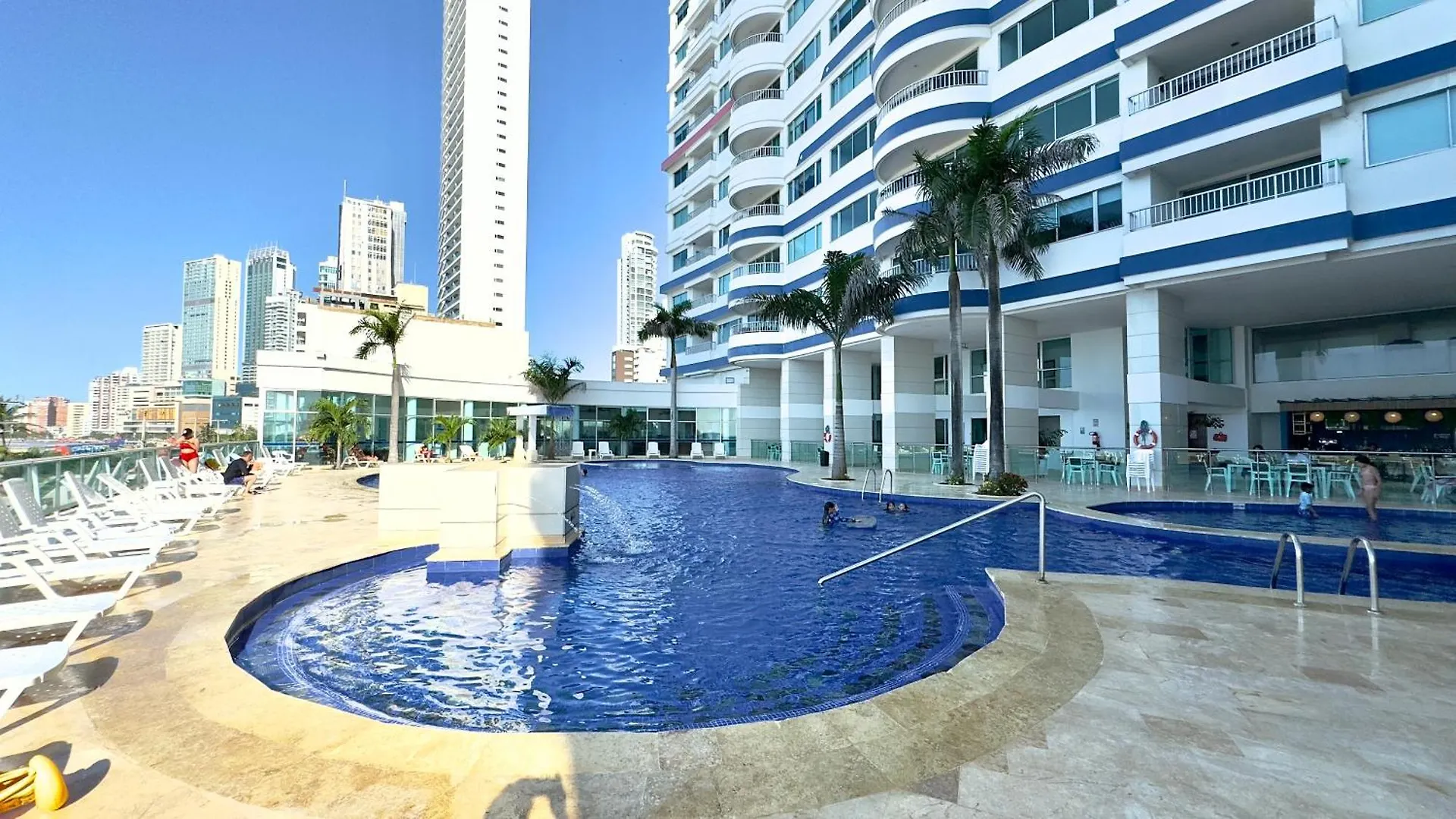 Apartman Bocagrande Summer Beach - Primera Linea De Mar Cartagena Kolumbia